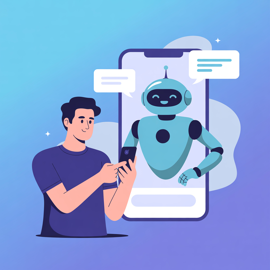 Strategic AI application development framework illustration